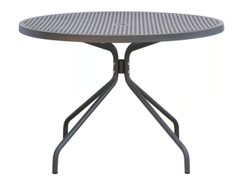 ESTATE - Round steel garden table by RD Italia - view 2